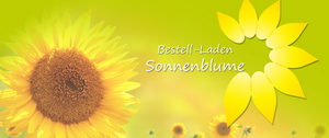 Bestell-Laden Sonnenblume